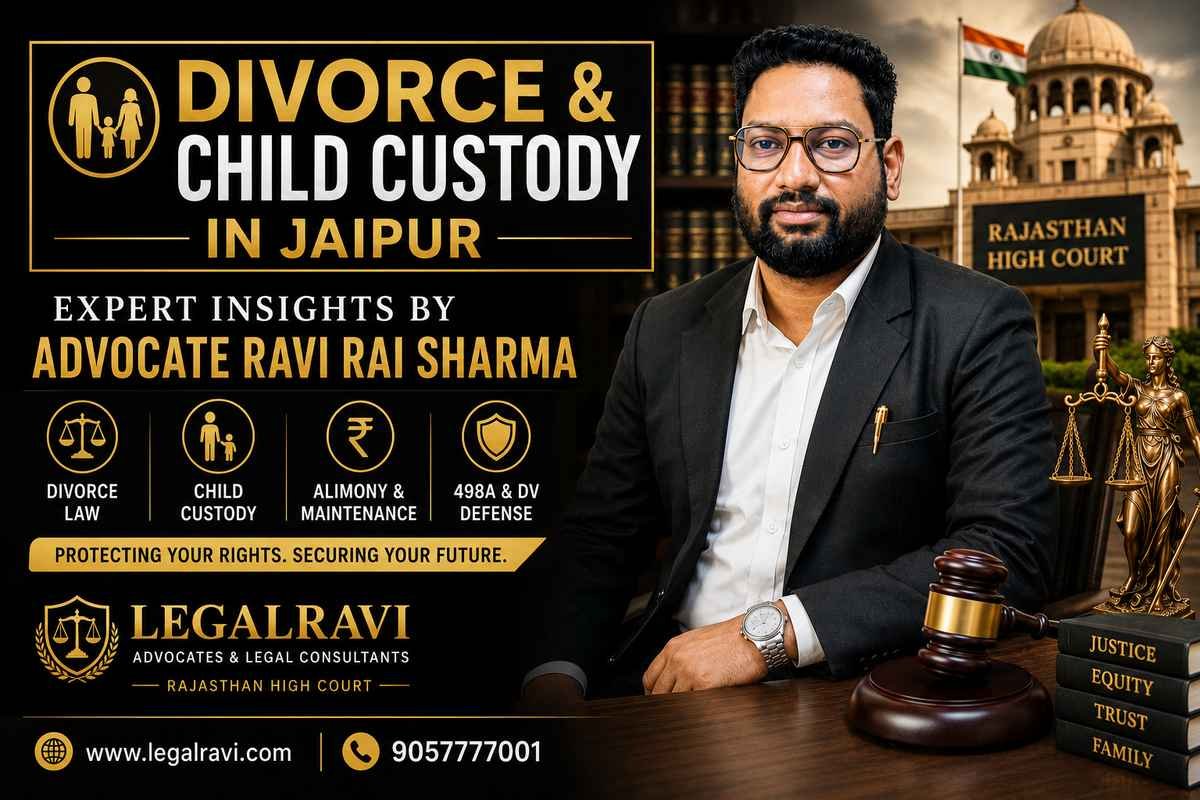 The Divorce and Child Custody in Jaipur: Expert Insights by Advocate Ravi Rai Sharma